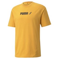 Podkoszulek Puma Rad Cal Tee, Żółty, Mężczyźni. Żółte podkoszulki Puma, m, bez wzorów, z materiału, bez ramiączek. W wyprzedaży za 91.65 zł.