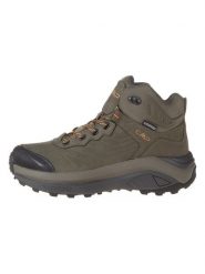 CMP Botki turystyczne "Juukat Mid" w kolorze khaki rozmiar: 41. Brązowe buty trekkingowe CMP, bez wzorów, z materiału, bez zapięcia. Za 259.41 zł.
