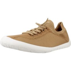 Buty CAMPER K100885 007 Brązowy. Brązowe buty trekkingowe Camper, bez wzorów, z tkaniny, bez zapięcia. Za 485.99 zł.