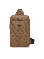 Guess Saszetka HMMILO P5226 Beżowy. Brązowe torby na ramię Guess, z aplikacjami, z tworzywa sztucznego, bez dodatków. Za 249.99 zł.