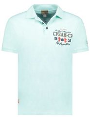 Canadian Peak Koszulka polo "Kapucineak" w kolorze błękitnym rozmiar: M. Niebieskie koszulki polo Canadian Peak, m, bez wzorów, z bawełny, bez kołnierzyka, bez ramiączek. Za 110.55 zł.
