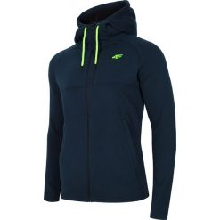 Bluza męska BLM006 - granat melanż. Bluzy z kapturem marki 4F. Za 169.99 zł.