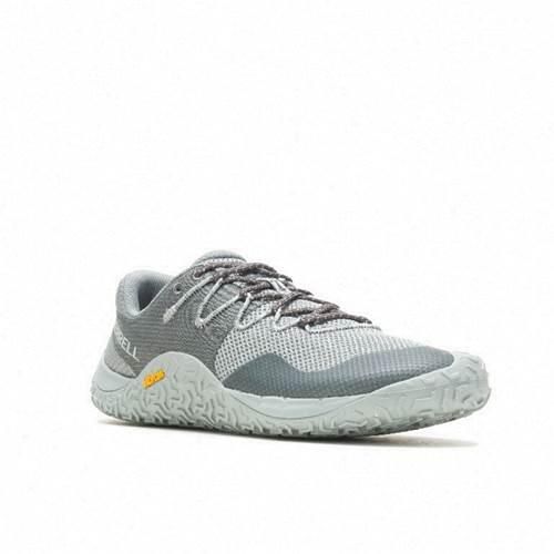 Buty do biegania męskie Merrell Trail Glove 7. Szare buty do biegania Merrell, bez wzorów, z materiału, bez zapięcia, do biegania. Za 698.00 zł.