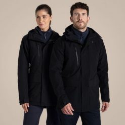 Kurtka wodoodporna Craghoppers Kiwi Pro. Szare kurtki przeciwdeszczowe Craghoppers, na lato, bez wzorów, bez kaptura. Za 715.00 zł.