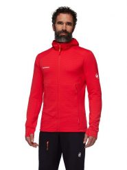 Mammut Kurtka polarowa "Taiss Light ML" w kolorze czerwonym rozmiar: L. Czerwone kurtki Mammut, l, bez wzorów, z materiału, bez kaptura. Za 389.95 zł.