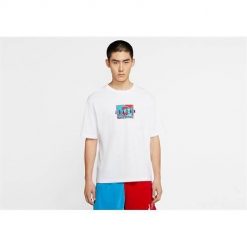 Koszulka sportowa męska Nike Air Jordan Sport Dna. Czarne t-shirty sportowe Nike, bez wzorów, z bawełny, bez ramiączek. Za 231.00 zł.