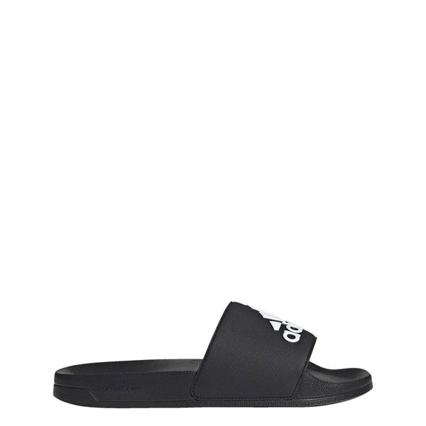 Klapki męskie basenowe Adidas ADILETTE. Białe klapki Adidas, z materiału. Za 109.99 zł.