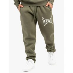 Spodnie dresowe klasyczne Tapout Basic. Białe sztyblety TAPOUT, bez wzorów, z bawełny, bez obcasa, bez zapięcia. Za 188.50 zł.
