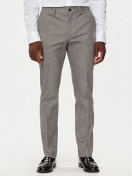 Tommy Hilfiger Spodnie materiałowe MW0MW36735 Szary Straight Fit. Szare spodnie materiałowe Tommy Hilfiger, m, bez wzorów, z bawełny. Za 319.99 zł.
