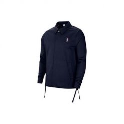 Kurtka uniwersalna męska Nike Nba Team 31 Coach Courtside College. Czarne kurtki do biegania Nike, m, bez wzorów, z syntetyku, bez kaptura, do biegania. Za 679.00 zł.