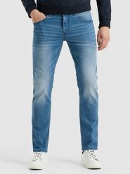 PME Legend Dżinsy "Nightflight" - Slim fit - w kolorze niebieskim rozmiar: W35/L34. Niebieskie jeansy PME Legend, l. Za 265.45 zł.