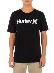 Hurley Koszulka w kolorze czarno-białym rozmiar: L. Białe bezrękawniki Hurley, l, bez wzorów, z bawełny, bez kołnierzyka, bez ramiączek. Za 100.99 zł.