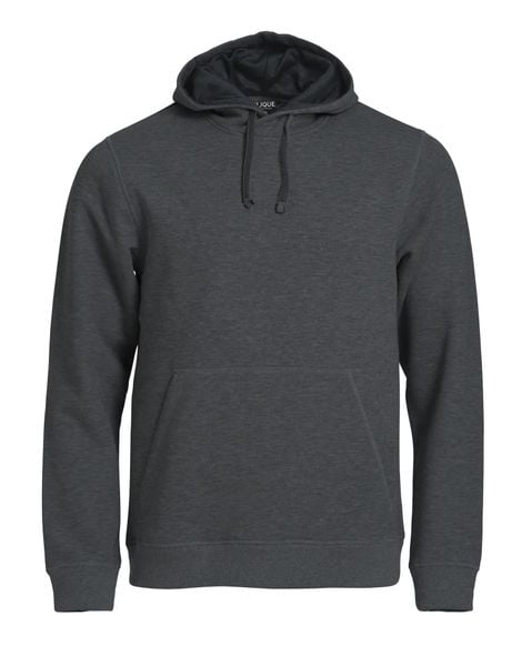 Clique Classic Hoody – bluza z kapturem antracyt melanż z kieszenią kangurka –. Szare bluzy z kapturem CLIQUE, m, bez wzorów, z bawełny, z kapturem. Za 216.58 zł.