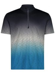 CMP Koszulka kolarska w kolorze niebiesko-czarnym rozmiar: 50. Czarne t-shirty sportowe CMP, bez wzorów, z materiału, bez ramiączek, rowerowe. Za 101.70 zł.