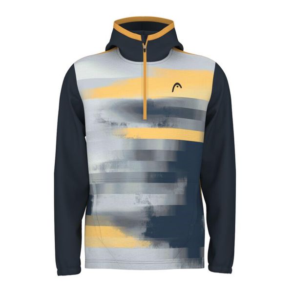 Bluza z kapturem męska TOPSPIN. Niebieskie bluzy z kapturem Head, m, bez wzorów, z bawełny, z kapturem. Za 373.60 zł.