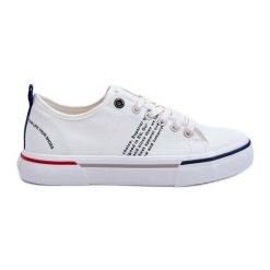 Męskie Trampki Big Star LL174204 Białe. Białe trampki m, bez wzorów, bez zapięcia. Za 222.40 zł.