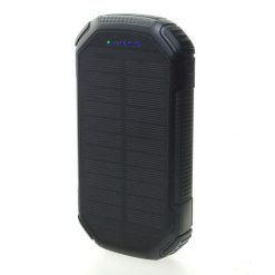 PowerNeed 20000mAh z panelem solarnym 1W. Brązowe powerbanki . Za 229.00 zł.
