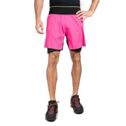Spodenki do biegania męskie Dynafit DNA Ultra 2/1 Shorts. Czerwone szorty Dynafit, m, bez wzorów. Za 599.99 zł.