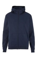 Craft Community 2.0 FZ Hoodie M – rozpinana bluza z kapturem, regular fit. Niebieskie bluzy z kapturem Craft, m, bez wzorów, z bawełny, z kapturem. Za 308.45 zł.