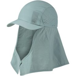 Czapka z daszkiem BUFF DESERT CAP SOLID. Niebieskie czapki z daszkiem Buff, bez wzorów. Za 206.99 zł.