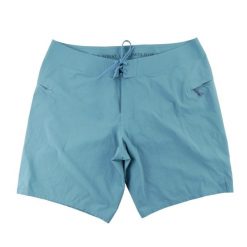 Second life - Spodenki męskie do biegania i siłowni - Stan bardzo dobry. Niebieskie krótkie spodenki sportowe LULULEMON, l, bez wzorów, z materiału. Za 149.06 zł.