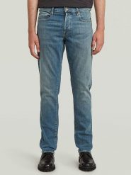 G-Star Dżinsy "3301" - Tapered fit - w kolorze niebieskim rozmiar: W29/L34. Niebieskie jeansy G-Star, l. Za 191.42 zł.