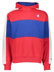 Champion Bluza w kolorze czerwono-granatowym rozmiar: S. Czerwone bluzy Champion, s, bez wzorów, z bawełny, z kapturem. Za 88.43 zł.