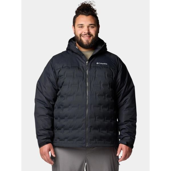 Kurtka Puchowa Męska Columbia Grand Trek III. Czarne kurtki przeciwdeszczowe Columbia, na zimę, m, bez wzorów, z puchu, bez kaptura. W wyprzedaży za 1,104.15 zł.