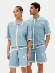 Filling Pieces Koszula 9129985 Niebieski Regular Fit. Niebieskie koszule Filling Pieces, m, bez wzorów, z wiskozy, bez kołnierzyka, bez ramiączek. Za 569.99 zł.