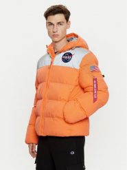 Alpha Industries Kurtka zimowa 148135 Pomarańczowy Regular Fit. Brązowe kurtki Alpha Industries, na zimę, m, bez wzorów, z syntetyku, bez kaptura. Za 759.99 zł.