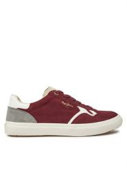 Pepe Jeans Sneakersy PMS31058 Bordowy. Czerwone buty sportowe casual Pepe Jeans, bez wzorów, z jeansu, bez zapięcia. Za 219.99 zł.