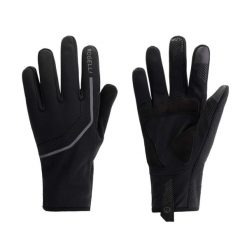 Rękawiczki rowerowe unisex Rogelli Apex. Czarne rękawiczki Rogelli, bez wzorów. W wyprzedaży za 70.00 zł.