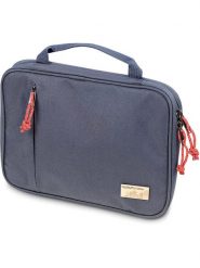 Troika Torba na kable w kolorze granatowym - 27,5 x 20,5 x 3 cm rozmiar: onesize. Niebieskie odzież kompresyjna Troika, bez wzorów, z materiału. Za 86.99 zł.