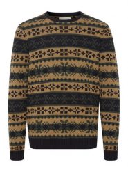 Blend Sweter 20715865 Brązowy Regular Fit. Brązowe swetry rozpinane Blend, l, bez wzorów, z syntetyku, bez kołnierzyka, bez ramiączek. Za 209.99 zł.