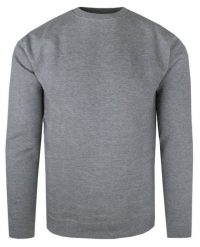 Miękka i Wygodna Męska Bluza - Pako Jeans - Popielata. Szare bluzy Pako Jeans, l, bez wzorów, z bawełny, bez kaptura. Za 129.00 zł.