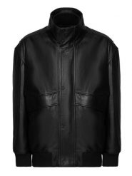 BOSS Kurtka skórzana 50566593 Czarny Regular Fit. Czarne kurtki Boss, m, bez wzorów, ze skóry, bez kaptura. Za 2,208.99 zł.