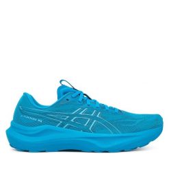 Buty do biegania Asics. Niebieskie buty do biegania ASICS, bez wzorów, bez zapięcia, do biegania. Za 719.99 zł.