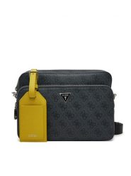 Guess Saszetka HMMILO P5222 Czarny. Czarne saszetki i nerki Guess, z aplikacjami, z tworzywa sztucznego. Za 329.99 zł.