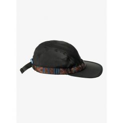 Czapka z daszkiem Kavu Synthetic Strapcap. Czarne czapki z daszkiem KAVU, bez wzorów. Za 167.99 zł.