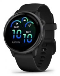 Garmin vívoactive 6 3,05 cm (1.2") AMOLED 42 mm Cyfrowy 390 x 390 px Ekran dotykowy Czarny Wi-Fi GPS. Czarne zegarki sportowe GARMIN. Za 1,468.99 zł.