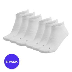 Skarpety Fitness unisex Sneaker – 6 szt. – Białe. Białe skarpety Xtreme, bez wzorów, z elastanu. Za 164.54 zł.