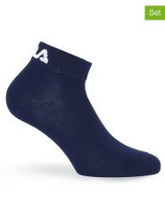 Fila Skarpety (9 par) w kolorze granatowym rozmiar: 43-46. Niebieskie skarpety Fila, bez wzorów. Za 52.99 zł.