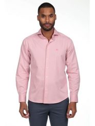 The Time of Bocha Koszula - Regular fit - w kolorze jasnoróżowym rozmiar: L. Różowe koszule The Time of Bocha, l, bez wzorów, bez kołnierzyka, bez ramiączek. Za 152.99 zł.