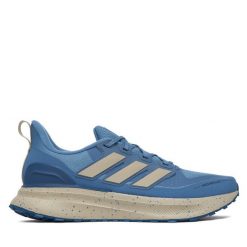 Buty do biegania adidas. Niebieskie buty do biegania Adidas, bez wzorów, bez zapięcia, do biegania. Za 349.99 zł.