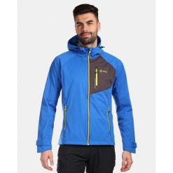 Męska kurtka softshell Kilpi BELTRA-M. Niebieskie kurtki Kilpi, l, bez wzorów, z softshellu, bez kaptura. Za 341.99 zł.