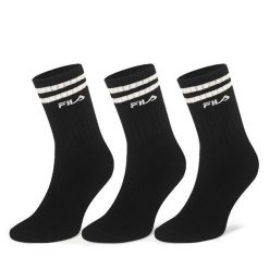 Skarpety Wysokie Męskie Fila. Czarne skarpety Fila, bez wzorów. Za 44.99 zł.