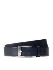 Tommy Hilfiger Pasek Męski New Aly Belt AM0AM08363 Granatowy. Niebieskie paski Tommy Hilfiger, bez wzorów, ze skóry. Za 129.99 zł.