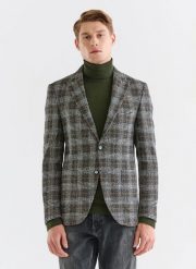 PAKO LORENTE – Marynarka casualowa w kratę. Garnitury Pako Lorente, na co dzień, m, bez wzorów, casualowe. Za 769.99 zł.