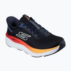 Buty do biegania męskie SKECHERS Max Run. Czarne buty do biegania Skechers, bez wzorów, bez zapięcia, do biegania, skechers sport. Za 519.99 zł.