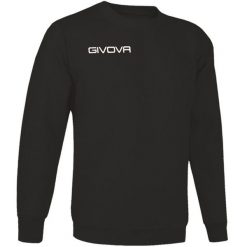 Bluza piłkarska dla dorosłych Givova Maglia One czarna. Czarne bluzy Givova, l, bez wzorów, bez kaptura. Za 69.00 zł.